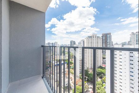 Varanda de apartamento à venda com 1 quarto, 30m² em Campo Belo, São Paulo