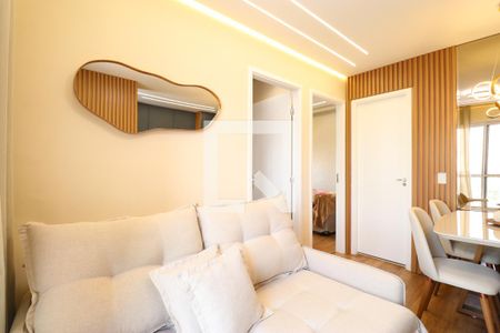 Sala  de apartamento à venda com 2 quartos, 40m² em Barra Funda, São Paulo