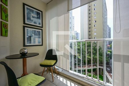 Varanda da Sala  de apartamento à venda com 3 quartos, 69m² em Parque Reboucas, São Paulo
