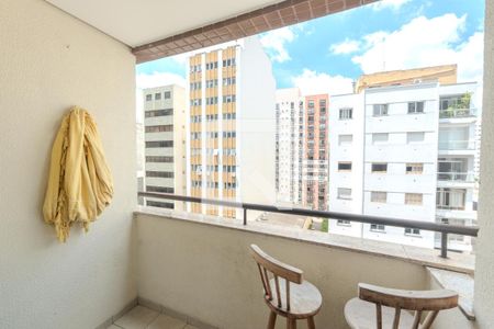 Sacada de apartamento à venda com 2 quartos, 52m² em Consolação, São Paulo