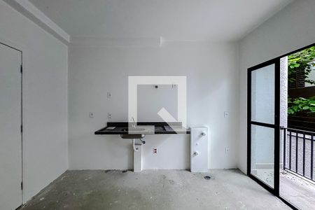 Sala/Cozinha de apartamento para alugar com 1 quarto, 30m² em Quarta Parada, São Paulo