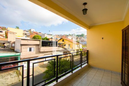 Varanda da sala de casa para alugar com 2 quartos, 180m² em Parque das Américas, Mauá