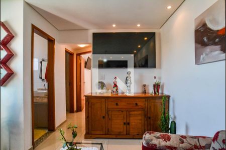 Sala de apartamento à venda com 2 quartos, 100m² em Vila Bartira, Santo André