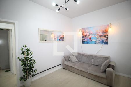 Sala de apartamento à venda com 2 quartos, 84m² em Petrópolis, Porto Alegre