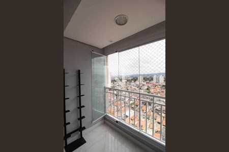 Varanda da Sala de apartamento para alugar com 2 quartos, 50m² em Vila Augusta, Guarulhos
