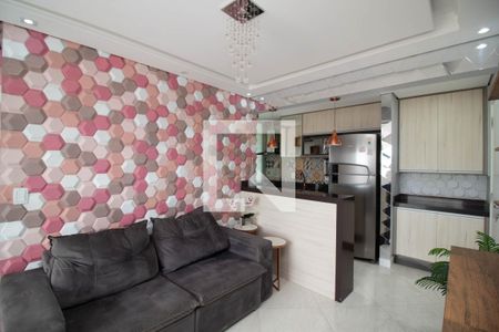 Sala de apartamento para alugar com 2 quartos, 50m² em Vila Augusta, Guarulhos