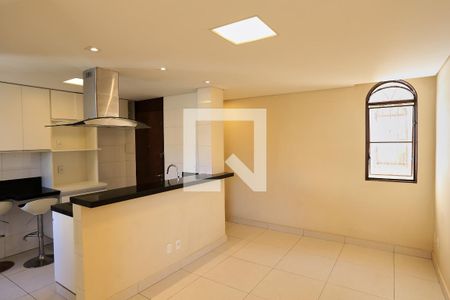 Sala de apartamento à venda com 2 quartos, 73m² em Horto, Belo Horizonte
