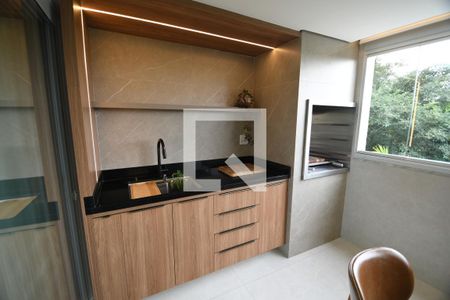 Varanda gourmet de apartamento à venda com 3 quartos, 116m² em Vila Brandina, Campinas