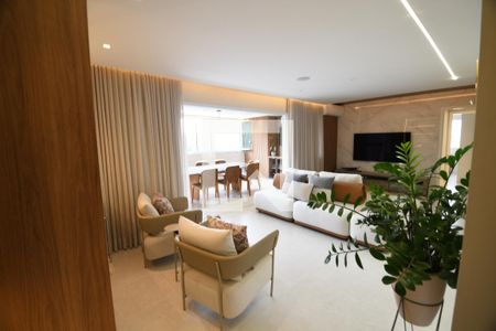 Sala de apartamento à venda com 3 quartos, 116m² em Vila Brandina, Campinas