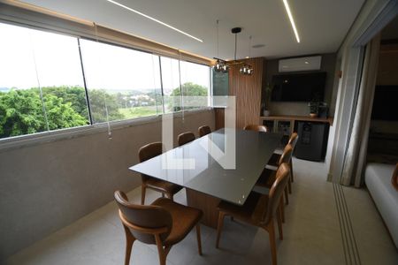 Varanda gourmet de apartamento à venda com 3 quartos, 116m² em Vila Brandina, Campinas