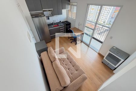 Sala de apartamento para alugar com 1 quarto, 37m² em Liberdade, São Paulo