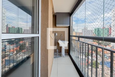 Varanda da Sala de apartamento para alugar com 1 quarto, 37m² em Liberdade, São Paulo