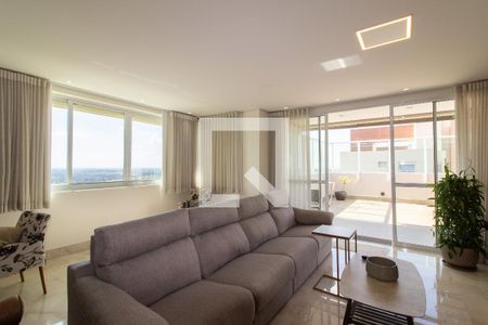 Sala de apartamento para alugar com 3 quartos, 215m² em Parque dos Pomares, Campinas