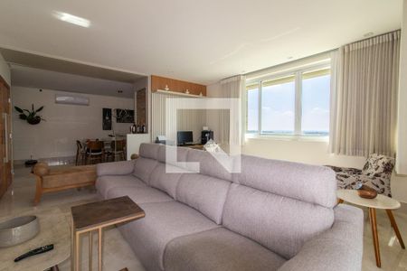 Sala de apartamento para alugar com 3 quartos, 215m² em Parque dos Pomares, Campinas