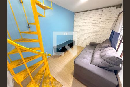 Sala de TV de apartamento para alugar com 2 quartos, 65m² em Ingleses do Rio Vermelho, Florianópolis