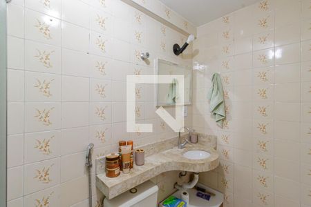 Banheiro da Suíte de apartamento para alugar com 1 quarto, 37m² em Itaim Bibi, São Paulo