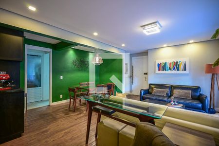 Sala de apartamento à venda com 3 quartos, 135m² em Jardim Caboré, São Paulo