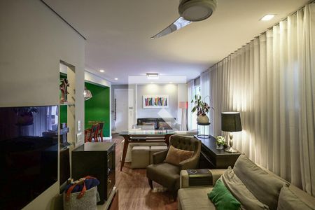 Sala de apartamento à venda com 3 quartos, 135m² em Jardim Caboré, São Paulo
