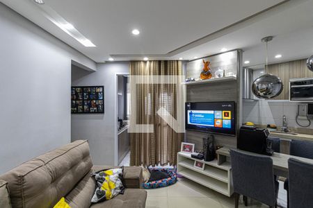 Sala/Cozinha/Área de Serviço  de apartamento à venda com 2 quartos, 52m² em Chácara Cruzeiro do Sul, São Paulo