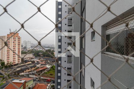 Vista Sala/Cozinha/Área de Serviço  de apartamento à venda com 2 quartos, 52m² em Chácara Cruzeiro do Sul, São Paulo