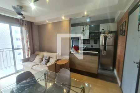 Sala de apartamento à venda com 2 quartos, 49m² em Jardim Bela Vista, Guarulhos