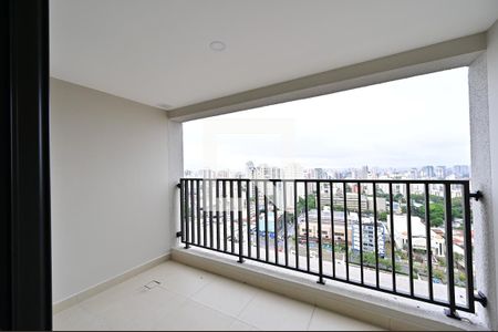 Varanda de kitnet/studio para alugar com 1 quarto, 28m² em Vila Clementino, São Paulo