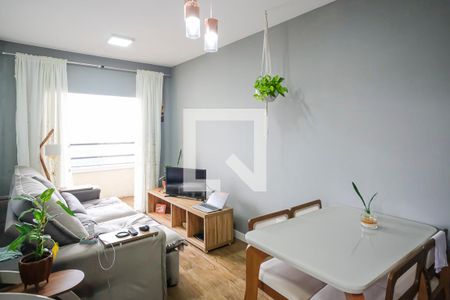 Sala de apartamento à venda com 1 quarto, 42m² em Vila Santa Filomena, São Bernardo do Campo