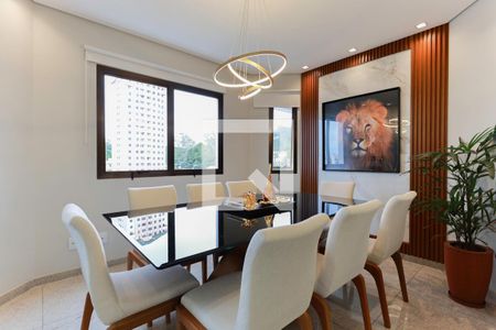 Sala de jantar de apartamento à venda com 4 quartos, 250m² em Parque Mandaqui, São Paulo