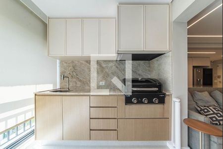 Varanda de apartamento à venda com 3 quartos, 130m² em Brooklin, São Paulo