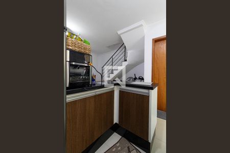 Sala e Cozinha  de apartamento à venda com 2 quartos, 62m² em Cidade Patriarca, São Paulo