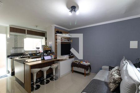 Sala e Cozinha  de apartamento à venda com 2 quartos, 62m² em Cidade Patriarca, São Paulo