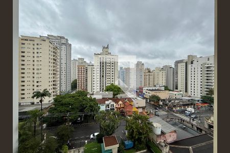 Vista  de apartamento à venda com 1 quarto, 60m² em Campo Belo, São Paulo