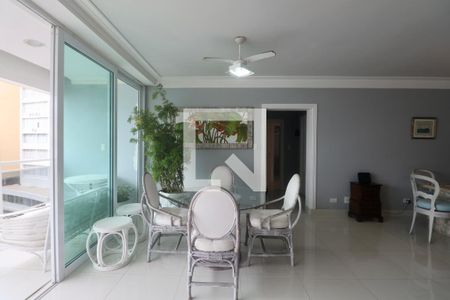 Sala de apartamento para alugar com 3 quartos, 220m² em Sítio Paecara (vicente de Carvalho), Guarujá