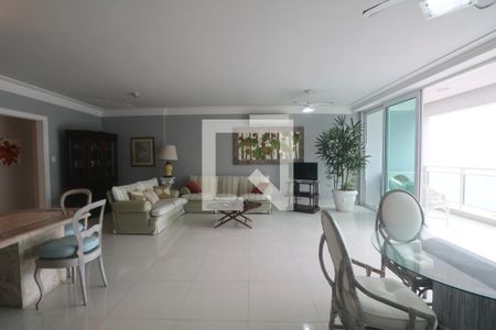 Sala de apartamento para alugar com 3 quartos, 220m² em Sítio Paecara (vicente de Carvalho), Guarujá