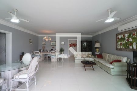 Sala de apartamento para alugar com 3 quartos, 220m² em Sítio Paecara (vicente de Carvalho), Guarujá