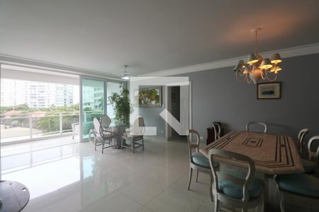 Sala de apartamento para alugar com 3 quartos, 220m² em Sítio Paecara (vicente de Carvalho), Guarujá
