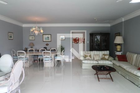 Sala de apartamento para alugar com 3 quartos, 220m² em Sítio Paecara (vicente de Carvalho), Guarujá