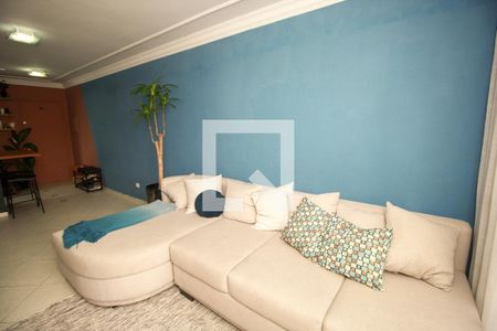 Sala de apartamento para alugar com 1 quarto, 56m² em Jardim, Santo André