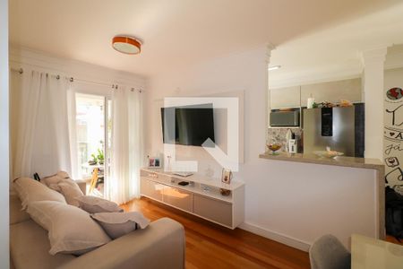 Sala de apartamento à venda com 2 quartos, 67m² em Olímpico, São Caetano do Sul