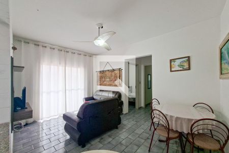 Sala de apartamento para alugar com 2 quartos, 70m² em Jardim Imperador, Praia Grande