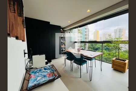 Foto 02 de apartamento à venda com 1 quarto, 76m² em Panamby, São Paulo
