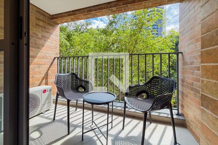 Varanda de kitnet/studio para alugar com 1 quarto, 24m² em Chácara Klabin, São Paulo