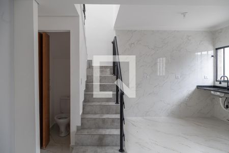 Sala/Cozinha de casa à venda com 2 quartos, 90m² em Vila Campanela, São Paulo
