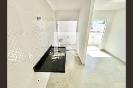 Sala/Cozinha de apartamento para alugar com 2 quartos, 42m² em Vila Aurora (zona Norte), São Paulo