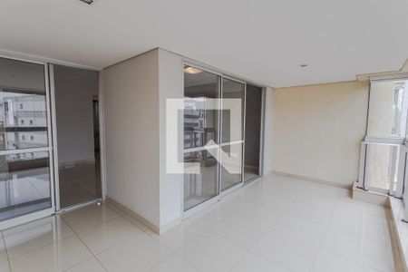 Varanda na Sala de apartamento à venda com 4 quartos, 168m² em Santo Agostinho, Belo Horizonte