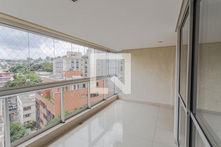 Varanda na Sala de apartamento à venda com 4 quartos, 168m² em Santo Agostinho, Belo Horizonte