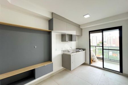 Sala/Cozinha de apartamento para alugar com 1 quarto, 27m² em Vila Dom Pedro Ii, São Paulo