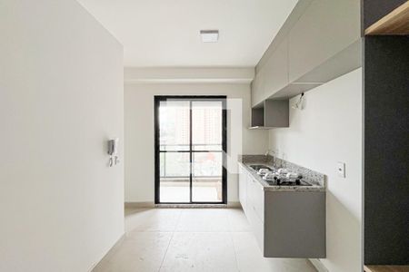 Sala/Cozinha de apartamento para alugar com 1 quarto, 27m² em Vila Dom Pedro Ii, São Paulo