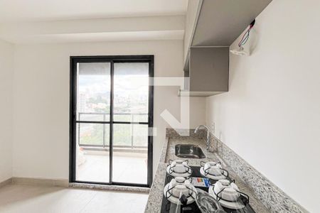 Sala/Cozinha de apartamento para alugar com 1 quarto, 27m² em Vila Dom Pedro Ii, São Paulo