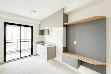 Sala/Cozinha de apartamento para alugar com 1 quarto, 27m² em Vila Dom Pedro Ii, São Paulo